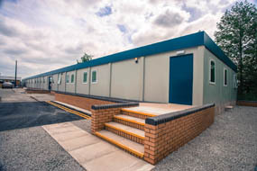 recycled modular buildings for new office accommodation